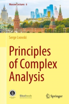 Image for Principles of Complex Analysis