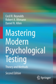Image for Mastering Modern Psychological Testing