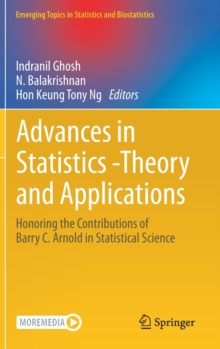 Image for Advances in Statistics - Theory and Applications : Honoring the Contributions of Barry C. Arnold in Statistical Science
