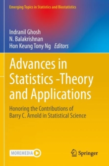 Image for Advances in statistics  : theory and applications
