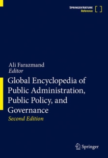 Image for Global Encyclopedia of Public Administration, Public Policy, and Governance