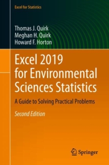 Image for Excel 2019 for Environmental Sciences Statistics