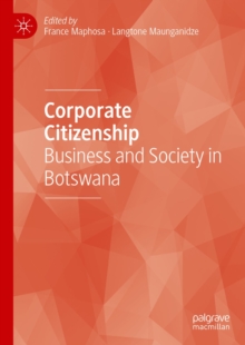 Image for Corporate citizenship: business and society in Botswana