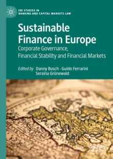 Image for Sustainable finance in Europe: corporate governance, financial stability and financial markets