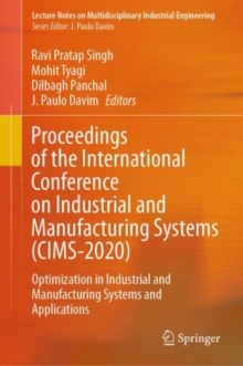 Image for Proceedings of the International Conference on Industrial and Manufacturing Systems (CIMS-2020)