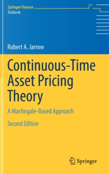 Image for Continuous-Time Asset Pricing Theory : A Martingale-Based Approach