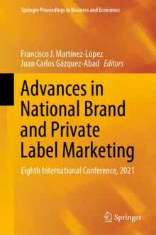 Image for Advances in National Brand and Private Label Marketing: Eighth International Conference, 2021