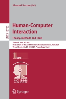Image for Human-Computer Interaction. Theory, Methods and Tools