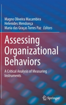 Image for Assessing Organizational Behaviors