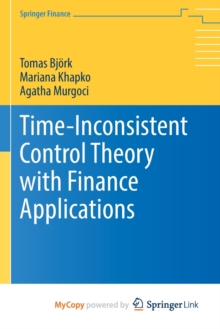 Image for Time-Inconsistent Control Theory with Finance Applications