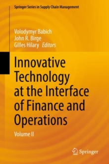 Image for Innovative technology at the interface of finance and operations