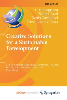 Image for Creative Solutions for a Sustainable Development
