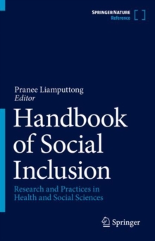 Image for Handbook of social inclusion  : research and practices in health and social sciences
