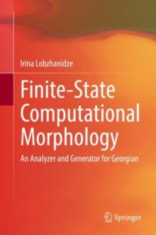 Image for Finite-state computational morphology  : an analyzer and generator for Georgian