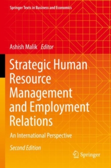 Image for Strategic human resource management and employment relations  : an international perspective