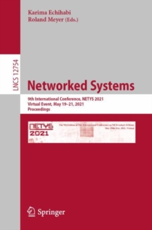 Image for Networked Systems : 9th International Conference, NETYS 2021, Virtual Event, May 19–21, 2021, Proceedings