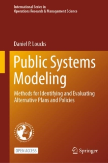 Image for Public Systems Modeling: Methods for Identifying and Evaluating Alternative Plans and Policies