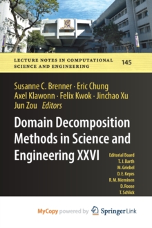 Image for Domain Decomposition Methods in Science and Engineering XXVI