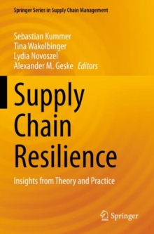 Image for Supply chain resilience  : insights from theory and practice