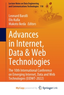 Image for Advances in Internet, Data & Web Technologies