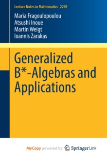 Image for Generalized B*-Algebras and Applications