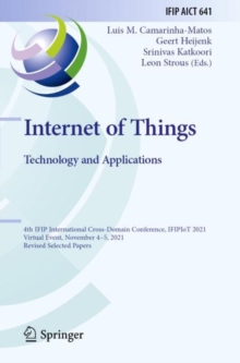 Image for Internet of Things. Technology and Applications