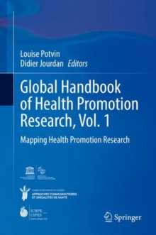Image for Global handbook of health promotion researchVolume 1,: Mapping health promotion research