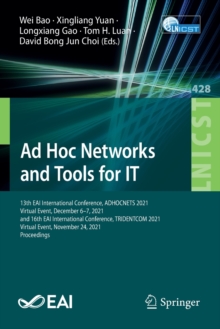 Image for Ad Hoc Networks and Tools for IT