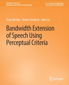 Image for Bandwidth Extension of Speech Using Perceptual Criteria