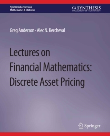 Image for Lectures on Financial Mathematics: Discrete Asset Pricing