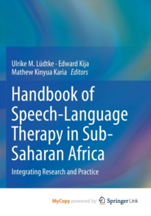 Image for Handbook of Speech-Language Therapy in Sub-Saharan Africa