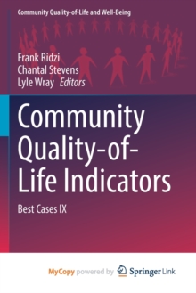 Image for Community Quality-of-Life Indicators