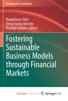 Image for Fostering Sustainable Business Models through Financial Markets