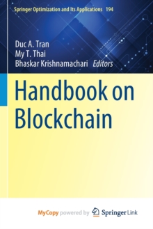 Image for Handbook on Blockchain