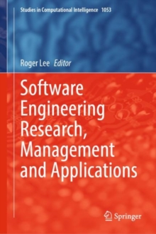 Image for Software engineering research, management and applications