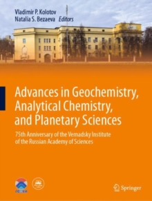 Image for Advances in Geochemistry, Analytical Chemistry, and Planetary Sciences