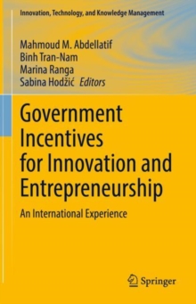 Image for Government incentives for innovation and entrepreneurship  : an international experience