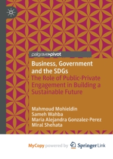 Image for Business, Government and the SDGs