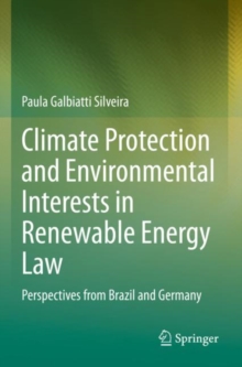 Image for Climate Protection and Environmental Interests in Renewable Energy Law