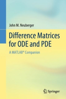 Image for Difference matrices for ODE and PDE  : a MATLAB companion