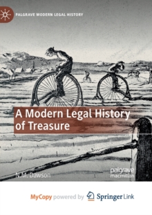 Image for A Modern Legal History of Treasure