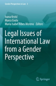 Image for Legal issues of international law from a gender perspective