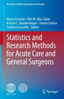 Image for Statistics and Research Methods for Acute Care and General Surgeons