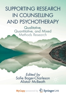 Image for Supporting Research in Counselling and Psychotherapy