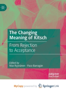 Image for The Changing Meaning of Kitsch