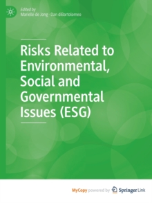 Image for Risks Related to Environmental, Social and Governmental Issues (ESG)
