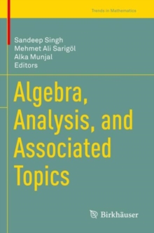 Image for Algebra, analysis, and associated topics