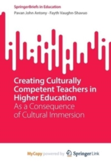 Image for Creating Culturally Competent Teachers in Higher Education