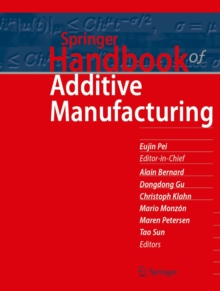Image for Springer Handbook of Additive Manufacturing