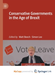 Image for Conservative Governments in the Age of Brexit